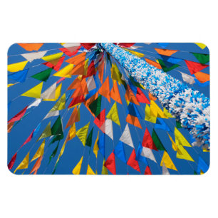 Magnet Flexible Décoration du drapeau triangle