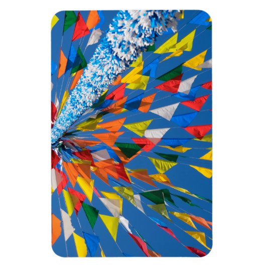 Magnet Flexible Décoration du drapeau triangle (Vertical)