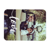 Magnet Flexible Découpage de script d'amour (Horizontal)