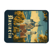 Magnet Flexible Découvrez la Bavière : Château de Neuschwanstein (Horizontal)