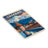 Magnet Flexible Découvrez le charme de Lucerne (Côté Droit)
