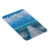 Magnet Flexible Découvrez le paradis tropical des Îles Caïmans (Côté Droit)