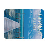 Magnet Flexible Découvrez le paradis tropical des Îles Caïmans (Horizontal)