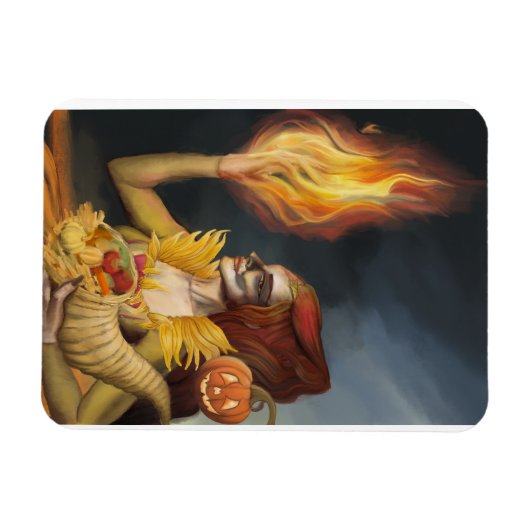 Magnet Flexible Déesse d'automne (Horizontal)