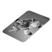 Magnet Flexible Défenseur du hockey (Côté Gauche)