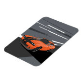 Magnet Flexible Défieur Orange (Côté Gauche)