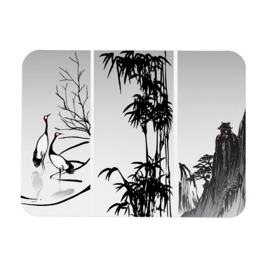 Magnet Flexible Défilement Oriental vertical (Horizontal)