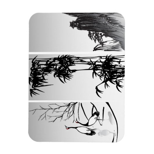 Magnet Flexible Défilement Oriental vertical (Vertical)