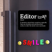 Magnet Flexible Définition de l'éditeur - Film Crew 4" x 6" Flex