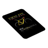 Magnet Flexible Définition Drôle Vélo Addict Cadeau pour (Côté Droit)