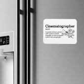 Magnet Flexible Définition du cinématographe - DP 3" x 4" Flex