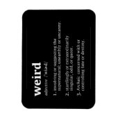 Magnet Flexible Définition du dictionnaire bizarre | Flex Goth Mag (Vertical)