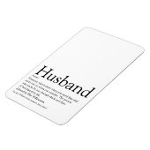 Magnet Flexible Définition du meilleur mari du monde (Côté Gauche)