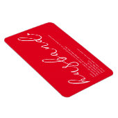 Magnet Flexible Définition du meilleur mari du monde Script Cœur d (Côté Droit)