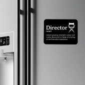 Magnet Flexible Définition du réalisateur - cinéaste Flex 3" x 4"