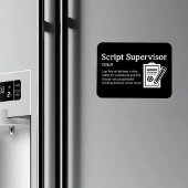 Magnet Flexible Définition du superviseur de script - Film 3" x 4"