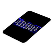 MAGNET FLEXIBLE DÉFINITION D'UNE CITATION DE RELATION SAINE (Côté Gauche)