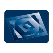 Magnet Flexible dégradé bleu 1 (Horizontal)