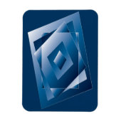 Magnet Flexible dégradé bleu 1 (Vertical)