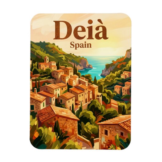 Magnet Flexible Deià Espagne (Vertical)