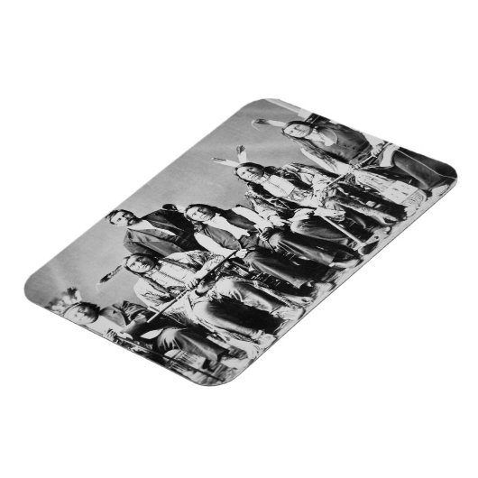 Magnet Flexible Délégation des chefs sioux, dirigée par Red Cloud  (Côté Gauche)