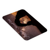 Magnet Flexible Delicate Arch sur fond de ciel étoilé, Arches NP, (Côté Droit)