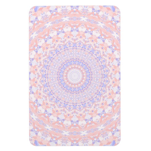 Magnet Flexible Délicieuse Mandala Abstraite Pastel (Vertical)