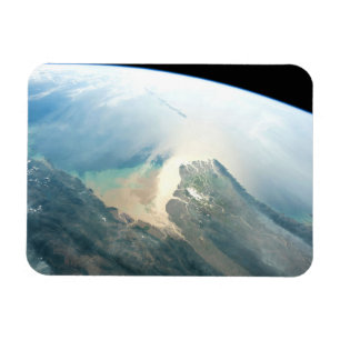 Magnet Flexible Delta De La Rivière Irrawaddy En Birmanie (Myanmar