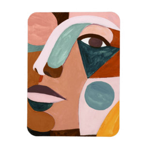 Magnet Flexible Demi de visage de Geo