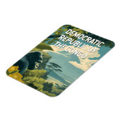 Magnet Flexible Democratic Republic of the Congo Illustration (Côté Gauche)