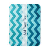 Magnet Flexible Denim Chevron par Shirley Taylor (Vertical)