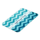 Magnet Flexible Denim Chevron par Shirley Taylor (Côté Gauche)