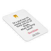 Magnet Flexible Dental Oral hygiene cavities custom (Côté Droit)