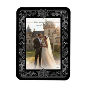 Magnet Flexible Dentelle en céramique Noir