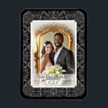 Magnet Flexible Dentelle en céramique Noir<br><div class="desc">Dentelles ajoutées à un effet céramique pour ce motif fin avec quelques incrustations de perles ou de cabochons (dessinées). Un style original raffiné et raffiné. Ici en noir, qui donne un style gothique, ce motif existe aussi en gris clair, bleu clair et bleu de la Grèce dans d'autres de mes...</div>