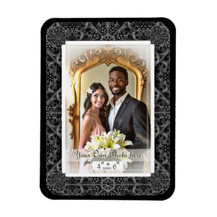 Magnet Flexible Dentelle en céramique Noir