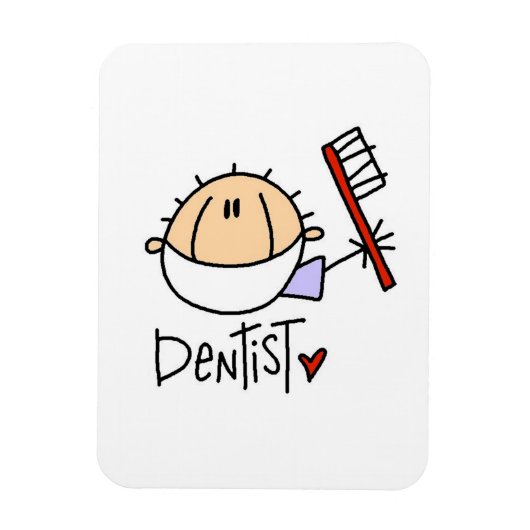 Magnet Flexible Dentiste (Vertical)