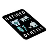 Magnet Flexible dentiste à la retraite (Côté Droit)