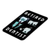 Magnet Flexible dentiste à la retraite (Côté Gauche)