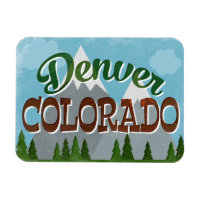 Denver Colorado Snowy Mountains