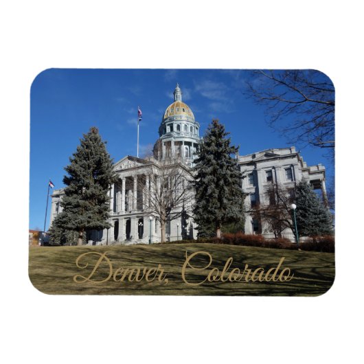 Magnet Flexible Denver, Colorado, State Capitol Building (Horizontal)