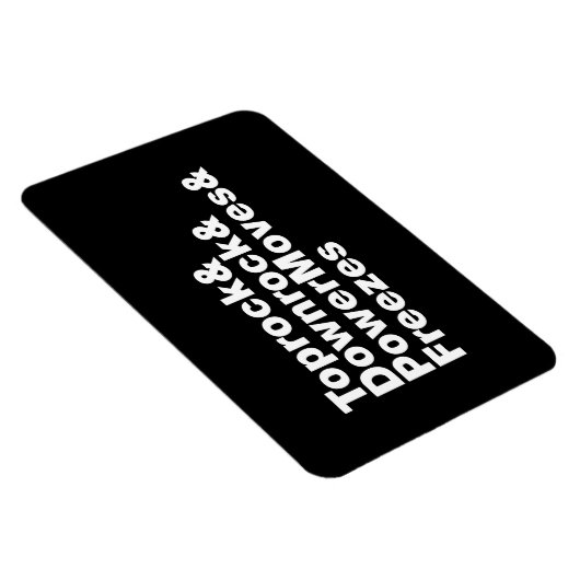 Magnet Flexible Déplacements de rupture (Breakdance) (Côté Droit)