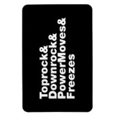 Magnet Flexible Déplacements de rupture (Breakdance) (Vertical)