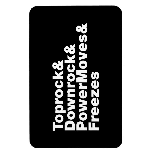 Magnet Flexible Déplacements de rupture (Breakdance) (Vertical)