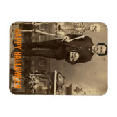 Magnet Flexible Déplaisant Edgar Allan Poe Halloween (Horizontal)