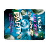 Magnet Flexible Dernière soirée de bachelorette Disco (Horizontal)