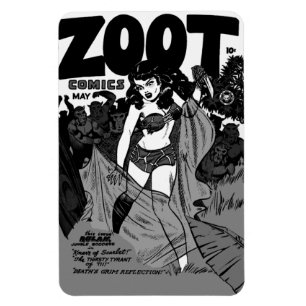 Magnet flexible des bandes dessinées ZOOT des anné