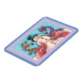 MAGNET FLEXIBLE DES FLAMANTS ROSES ROSES FABRIQUENT DE LA NEIGE, D (Côté Gauche)