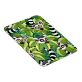 Magnet Flexible Des lémuriens de Madagascar dans la jungle exotiqu (Côté Droit)