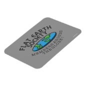 Magnet Flexible Des Membres De La Société Planète Autour Du Monde (Côté Gauche)